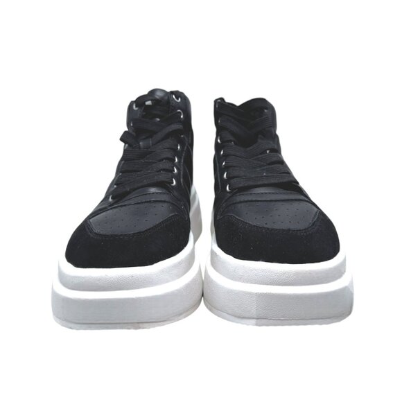 Ash Imagine Womens Platform High Top Sneakers Size 5 Black NWOB - Picture 3 of 10